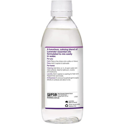 Bosisto's Lavender Solution 250ml - Aromatic Laundry Enhancer