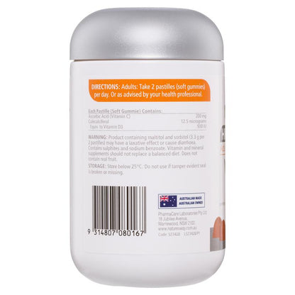 Nature's Way Adult Vita Gummies Sugar Free High Strength Vitamin C 65 Gummies