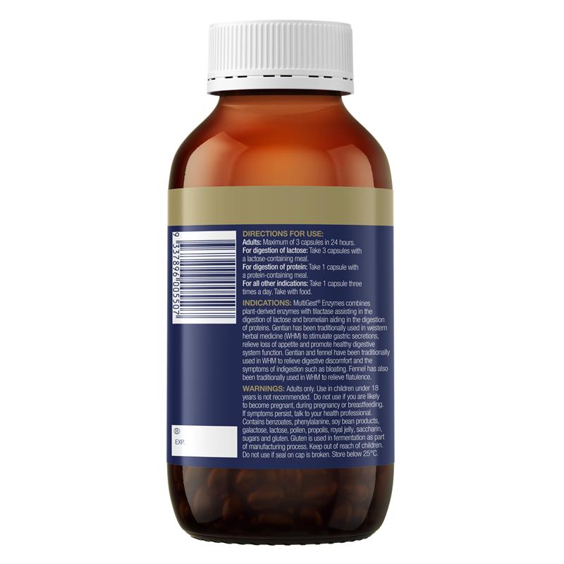 BioCeuticals MultiGest® Enzymes 180 Capsules