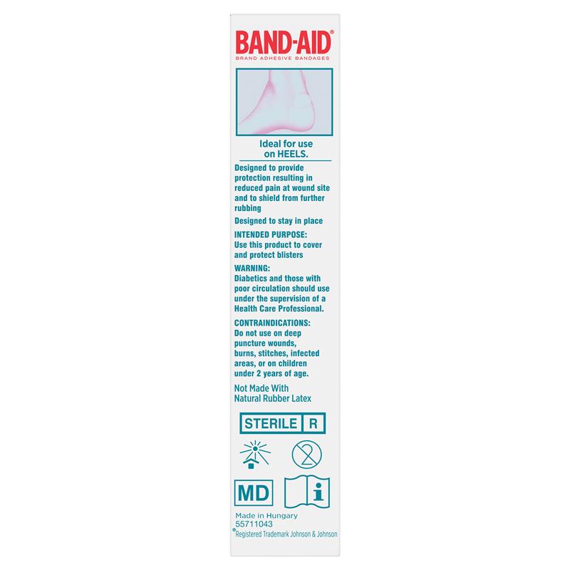 Band-Aid Advanced Healing Hydro Seal Blister Block, Size 4, 4-Pack