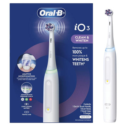 Oral-B iO Series 3 Electric Toothbrush - Clean & Whiten