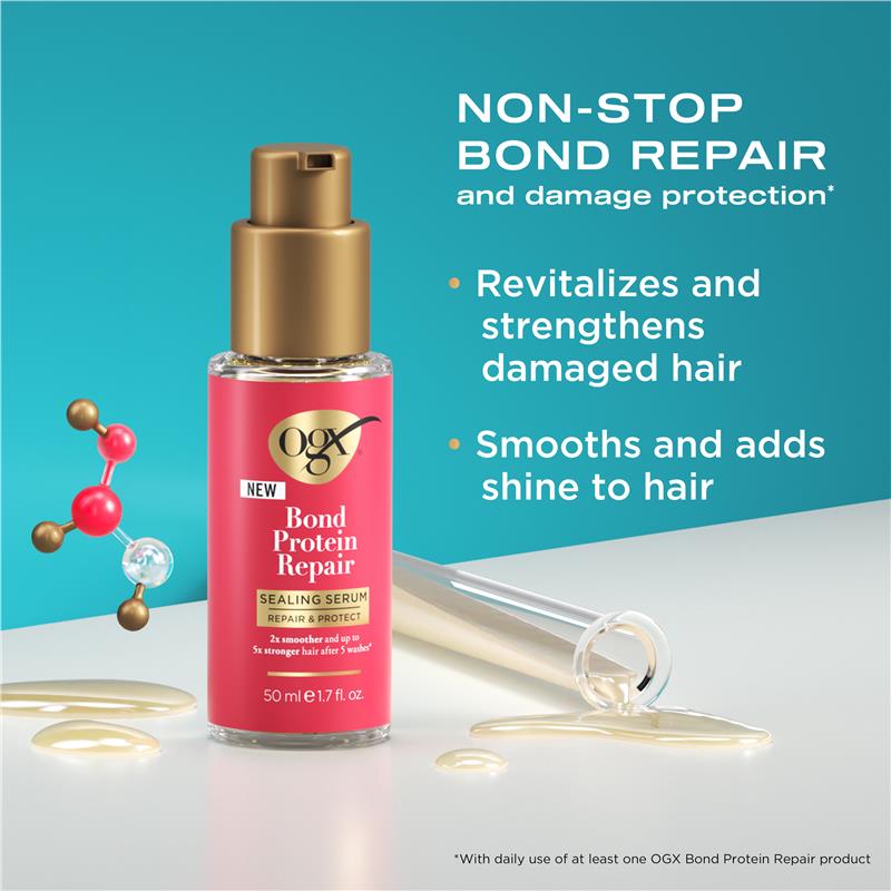 OGX Bond Protein Sealing Serum 50ml - Ultimate Hair Repair