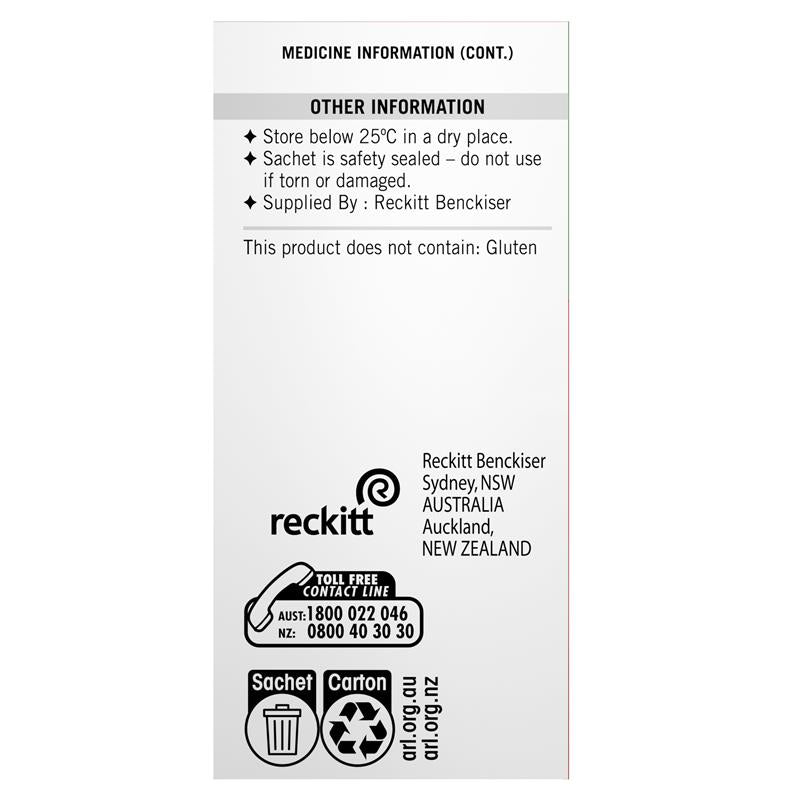 Lemsip Max Decongestant Lemon 10 Sachets - Cold & Flu Relief