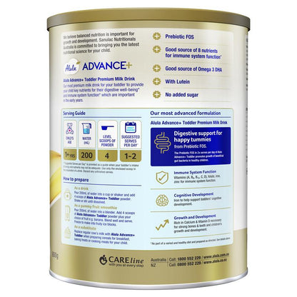 Alula Advance+ Stage 3 Toddler Milk Drink 1 Year+ 800g - Nutritional Support for Toddlers
