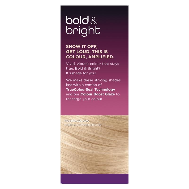 Clairol Bold & Bright Permanent Hair Colour 110 Pina Colada