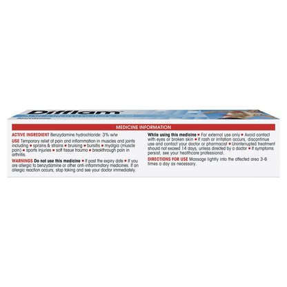 Difflam Anti-Inflammatory Gel 3% - 75g for Pain Relief