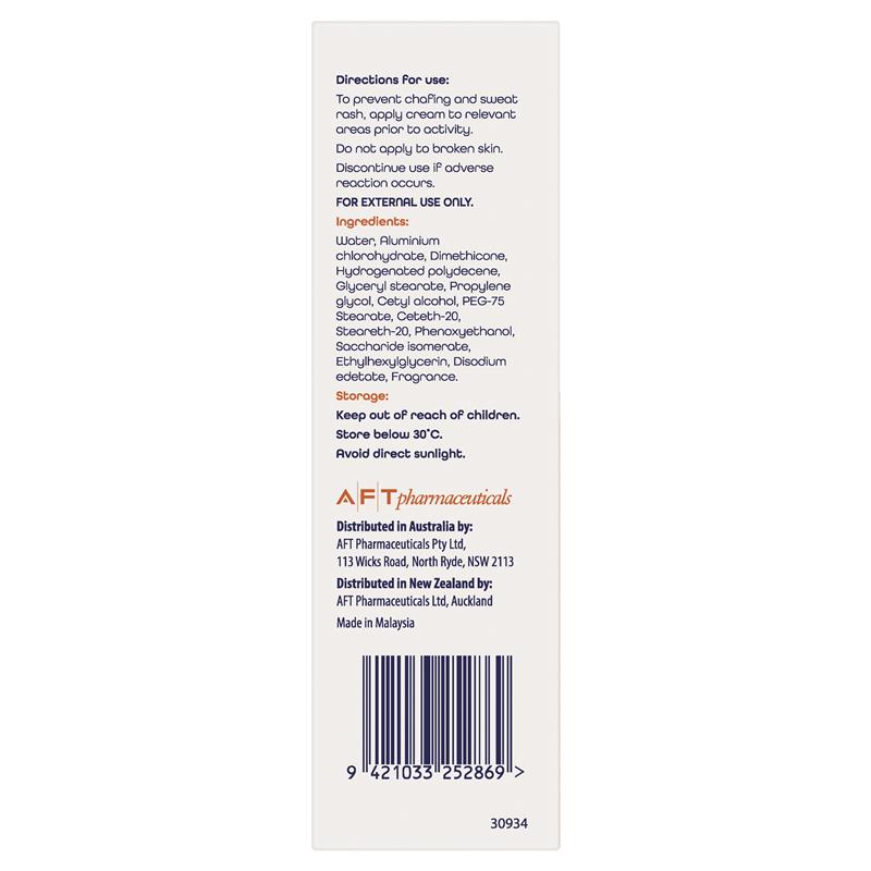 Topiderm Anti Chafe Cream 75g