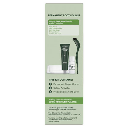 Clairol Root Touch Up Natural Instincts 4 Dark Brown Permanent Hair Colour