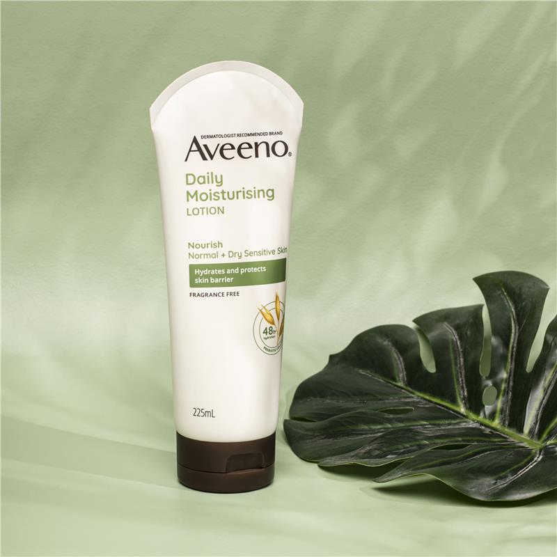 Aveeno Daily Moisturising Body Lotion - Fragrance Free 225mL