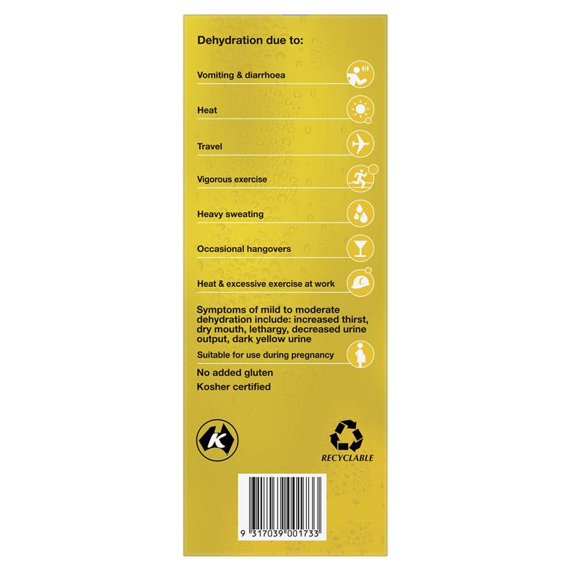 Hydralyte Electrolyte Ice Blocks - Tropical Flavor (16 x 62.5mL)