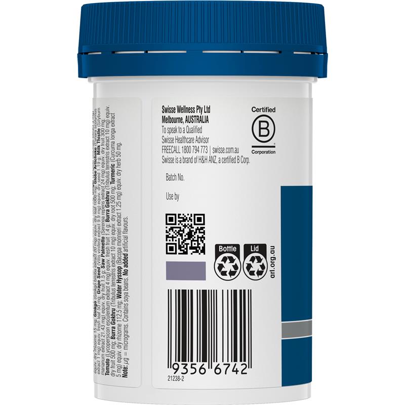 Swisse Mens Multivitamin 50+ 60 Tablets