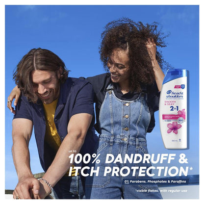 Head & Shoulders Smooth & Silky 2in1 Shampoo + Conditioner 350ml