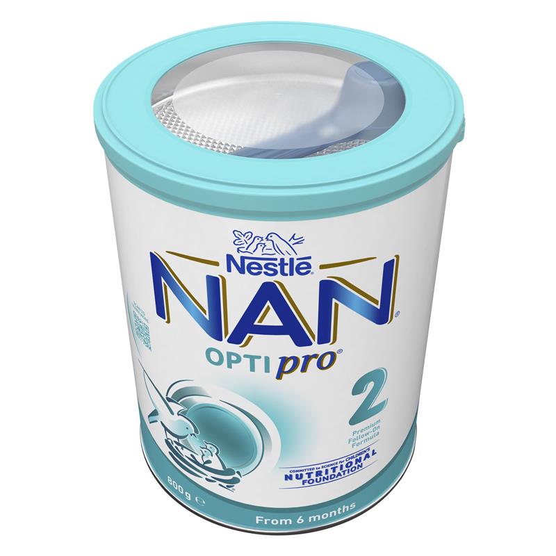 Nestle NAN OPTIPRO 2 Premium Baby Follow-on Formula Powder (800g) - Ideal for Infants 6 to 12 Months