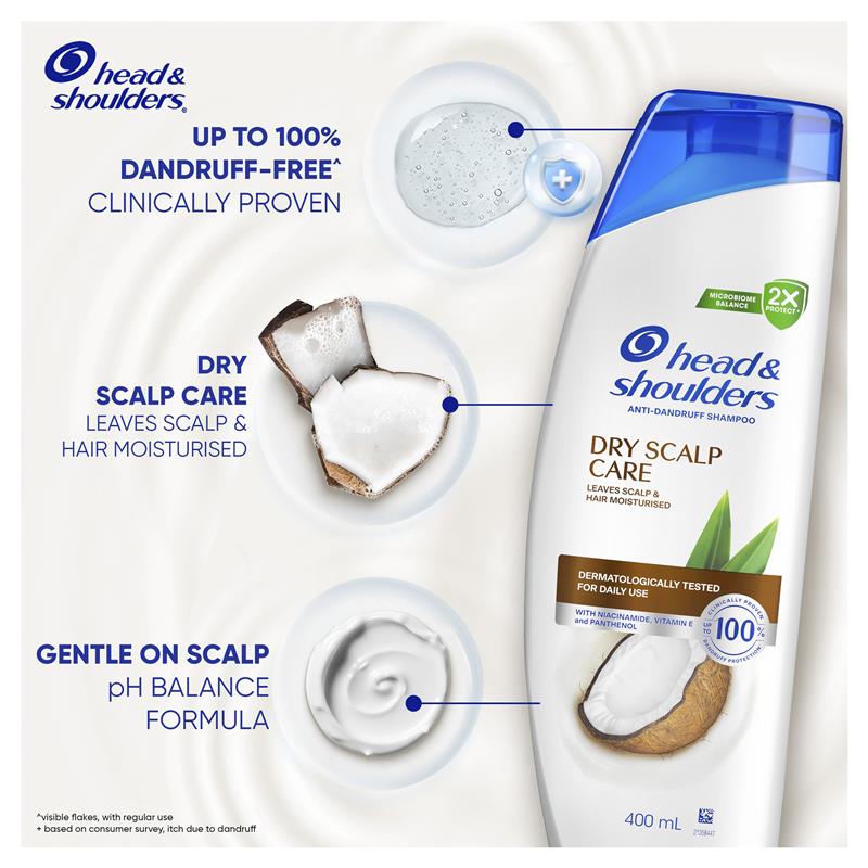 Head & Shoulders Dry Scalp Care Shampoo 400ml