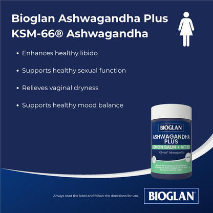 Bioglan Ashwagandha Plus 60 Tablets