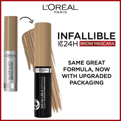 L'Oreal Paris Infallible Brows Volumizing Eyebrow Mascara Transparent