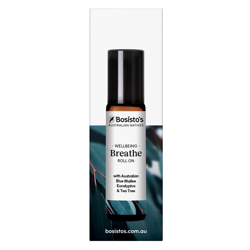 Bosisto's Native Breathe Essential Oil Roll-On 10ml