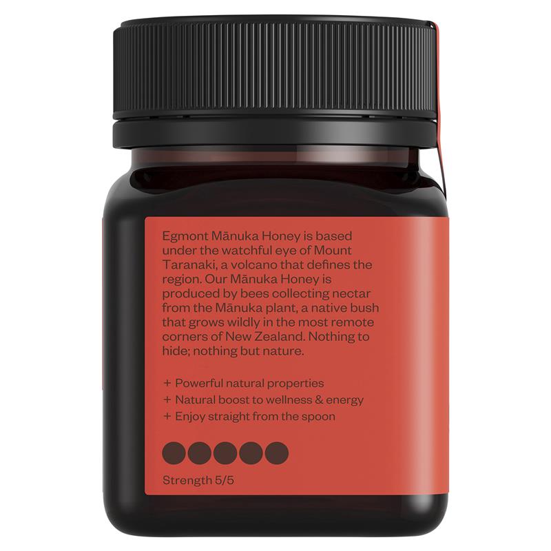 Egmont Honey UMF 20+ Manuka Honey 250g