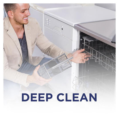 Finish Dishwasher Cleaner Lemon 250mL - Powerful Deep Clean