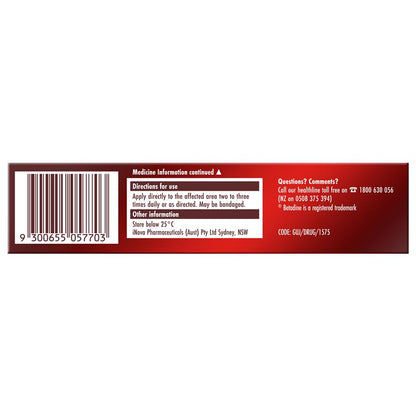 Betadine Antiseptic First Aid Cream 20g
