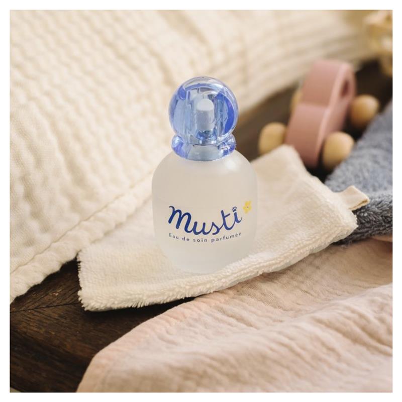Mustela Musti Eau de Soin Perfume 50ml - Gentle Fragrance for Babies