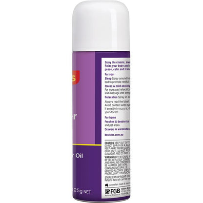 Bosisto's Lavender Spray 125g - Relaxing Aromatherapy Mist