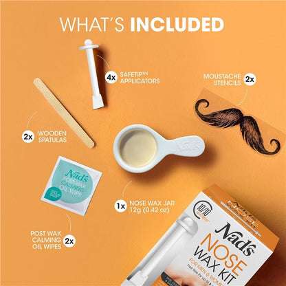 Nad's Nose Wax - 12g Quick & Easy Nose Hair Removal