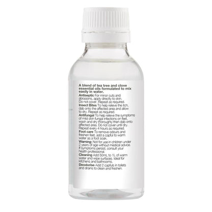 Bosisto's Antifungal Solution 100ml - Natural Antiseptic & Foot Care