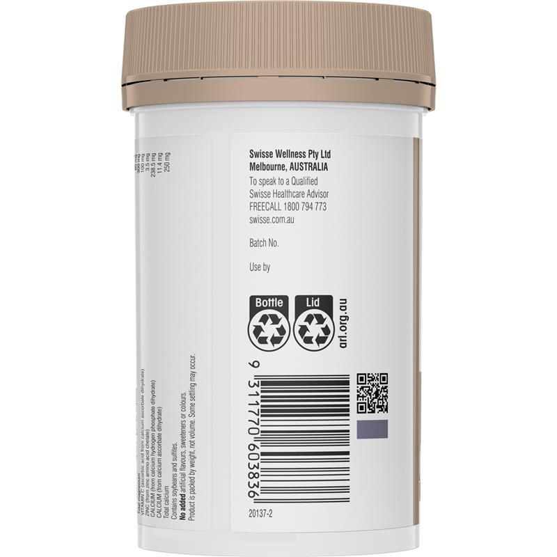 Swisse High Strength Magnesium Powder Berry 180g