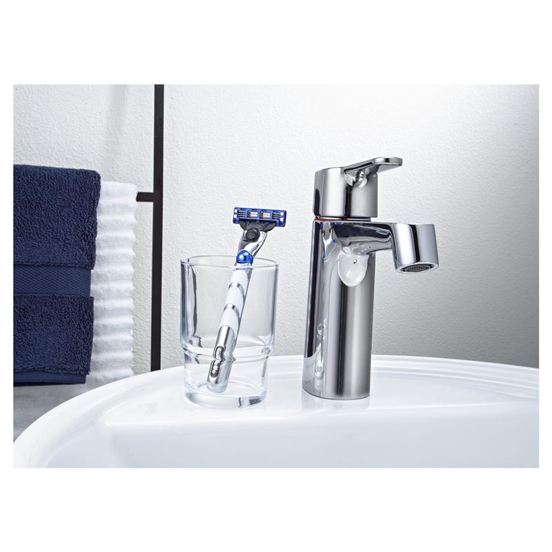 Gillette Mach3 Turbo Razor Cartridges 4-Pack – 3D Shave, 15 Uses