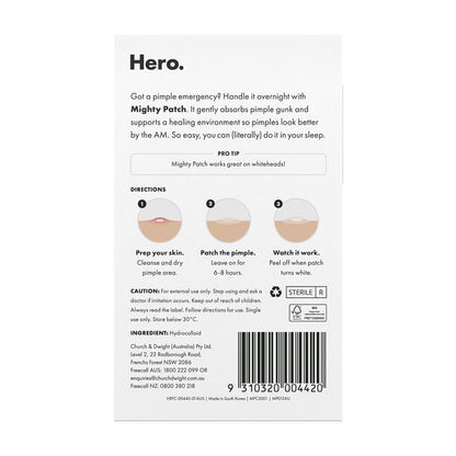 Hero Mighty Patch The Original 24 Pack - Overnight Pimple Treatment