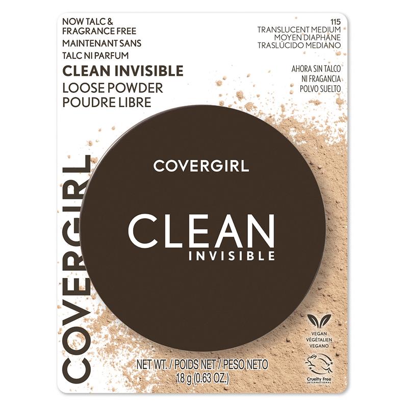 Covergirl Clean Invisible Loose Powder #115 Medium