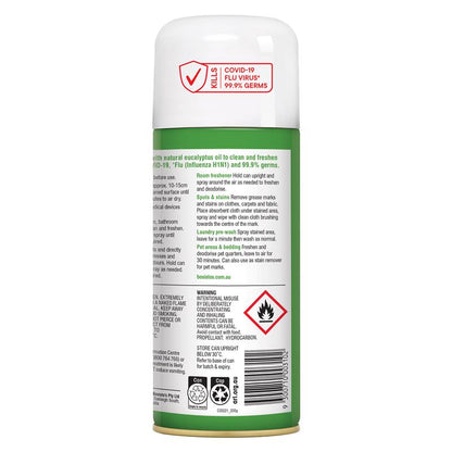 Bosisto's Eucalyptus Spray 200g - Natural Disinfectant & Deodorizer
