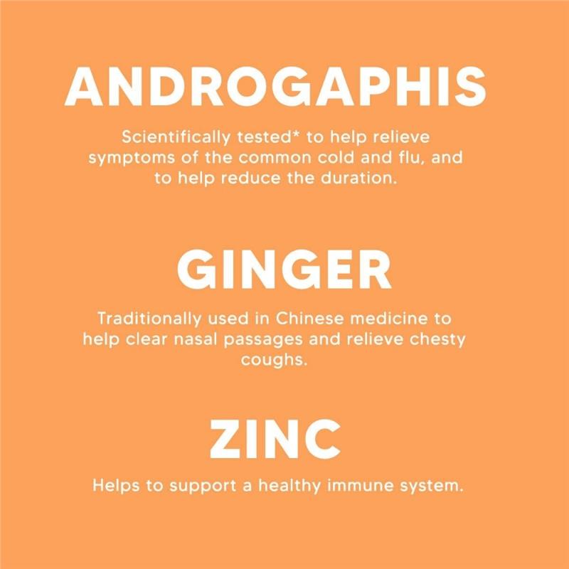 Ki Cold and Flu Day & Night Formula 30 Tablets - Natural Relief for Cold Symptoms