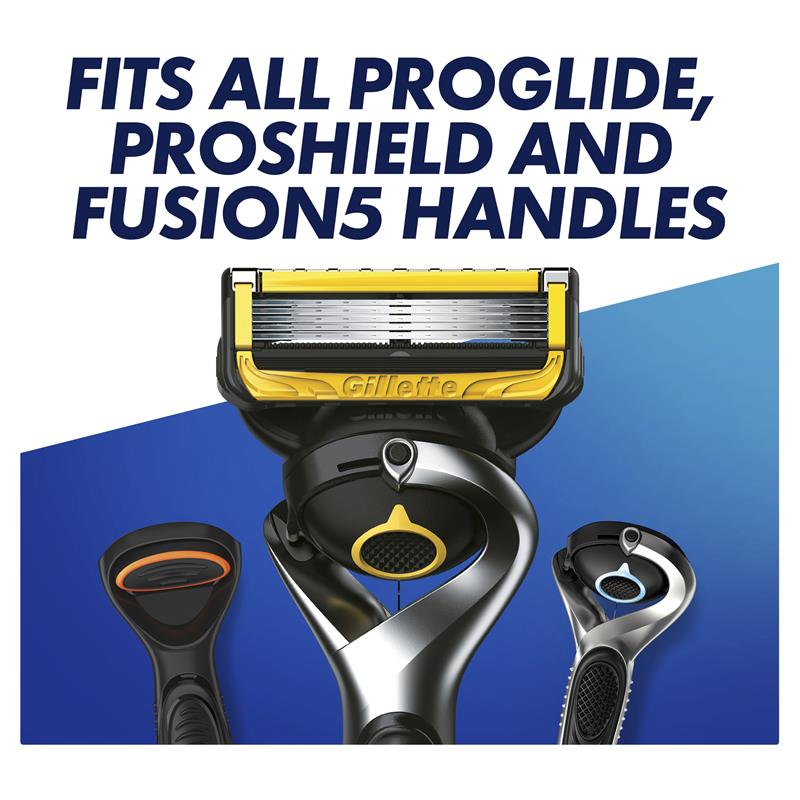 Gillette Fusion ProShield FlexBall Razor + 1 Blade Refill