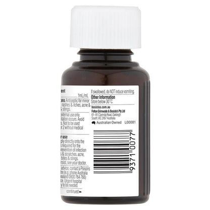 Bosisto's Tea Tree Oil 50mL - Pure Natural Essential Oil