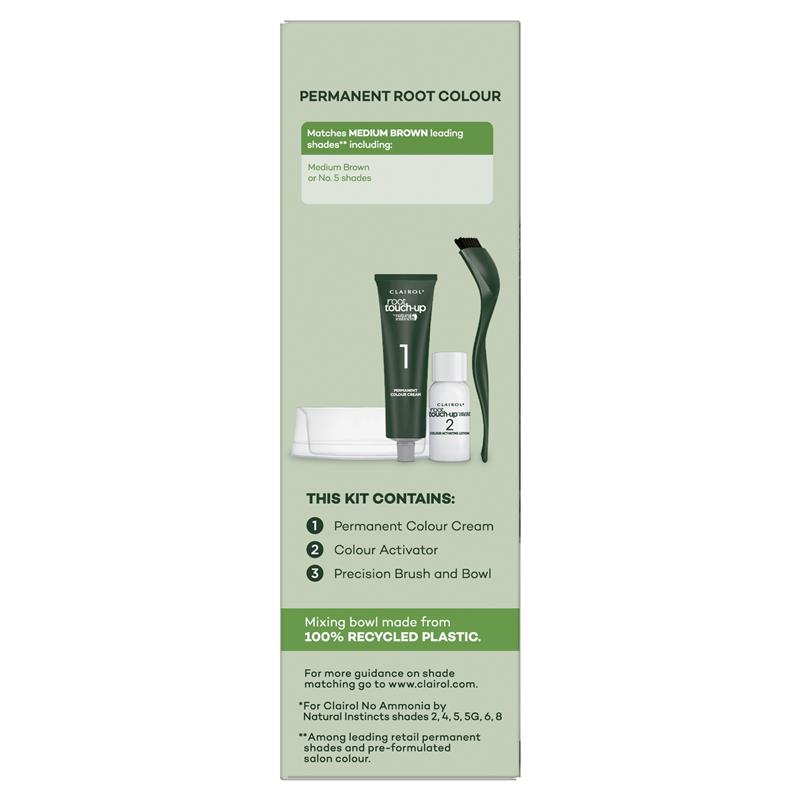 Clairol Root Touch Up Natural Instincts 5 Medium Brown Permanent Hair Colour