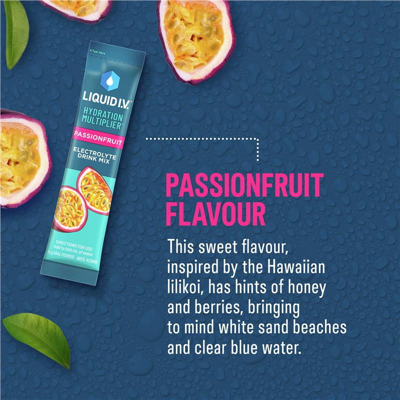 Liquid IV Hydration Passionfruit 10 Sachets