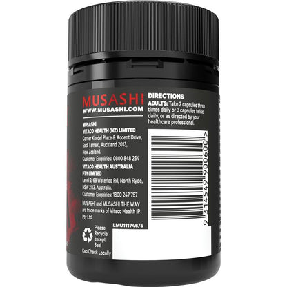Musashi Carnitine 500mg - 60 Capsules