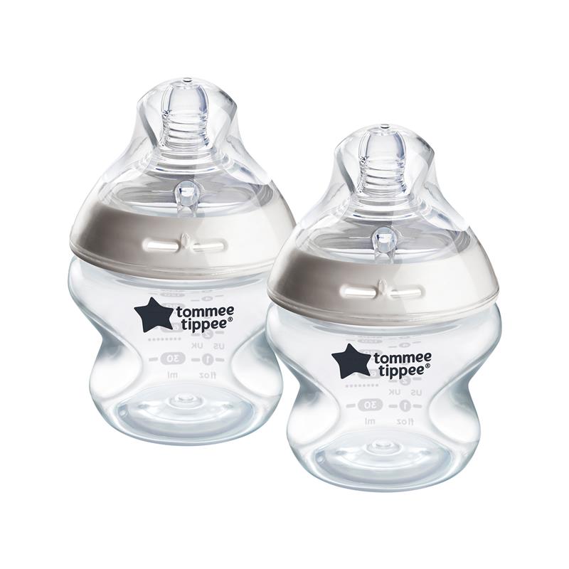 Tommee Tippee Natural Start 150ml PP Bottles - 2 Pack for Easy Transition
