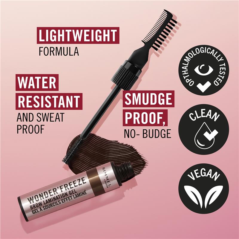 Rimmel Wonder Freeze Brow Lamination Gel 002 Blonde