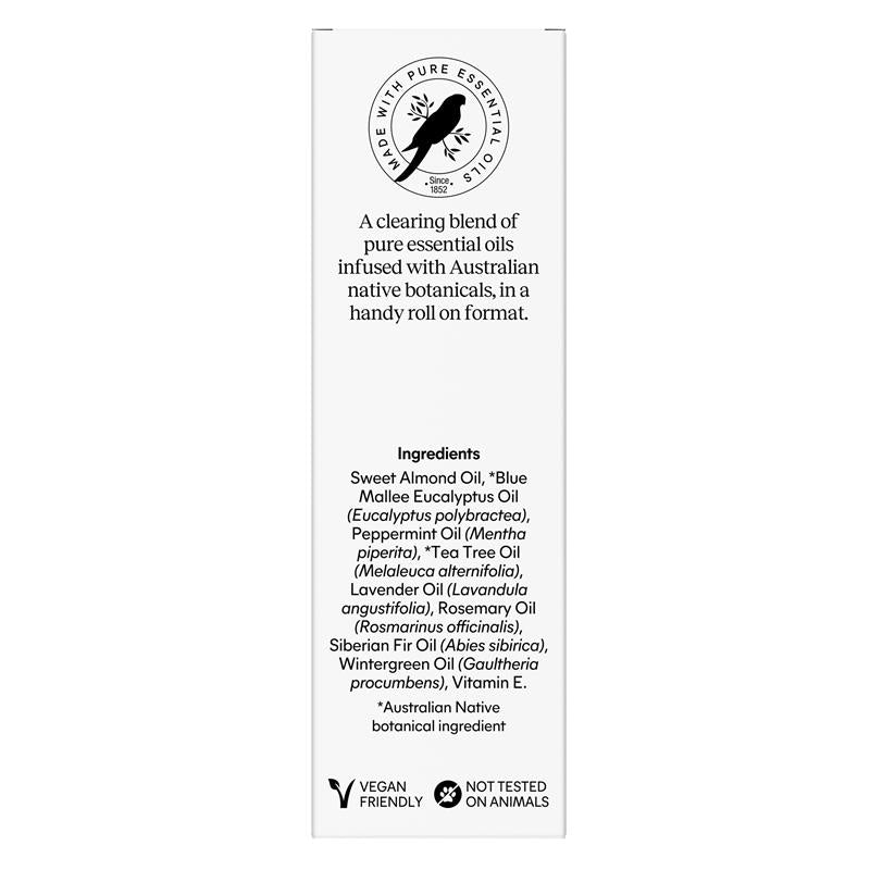 Bosisto's Native Breathe Essential Oil Roll-On 10ml
