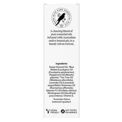 Bosisto's Native Breathe Essential Oil Roll-On 10ml