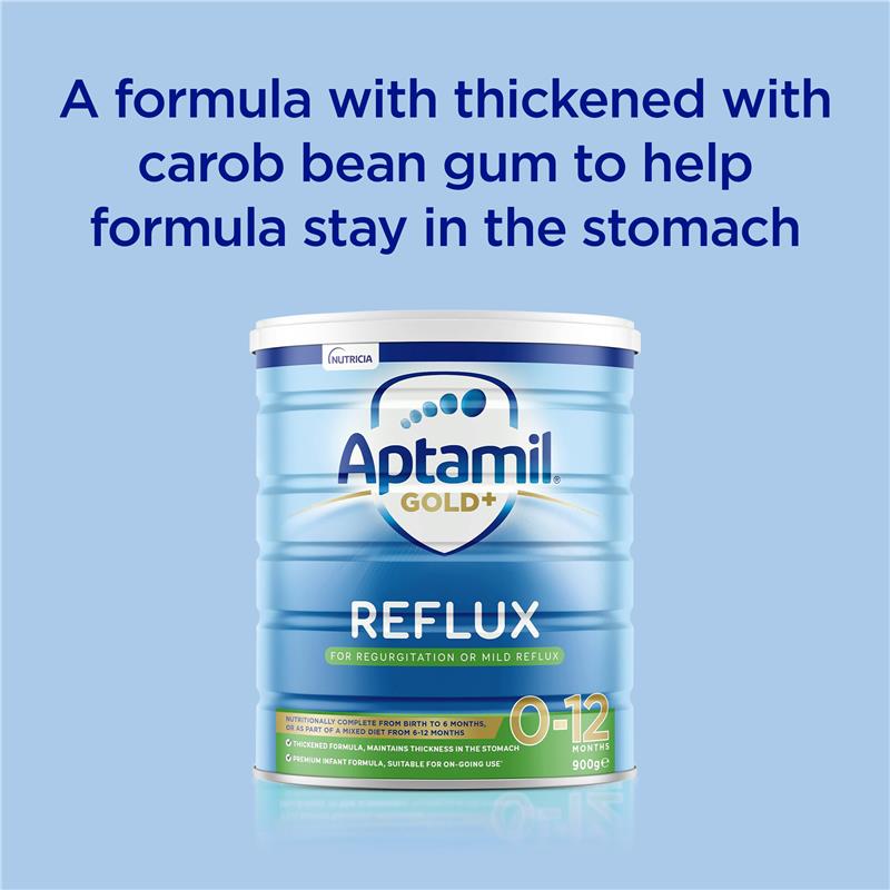 Aptamil Gold+ Reflux Baby Infant Formula 900g