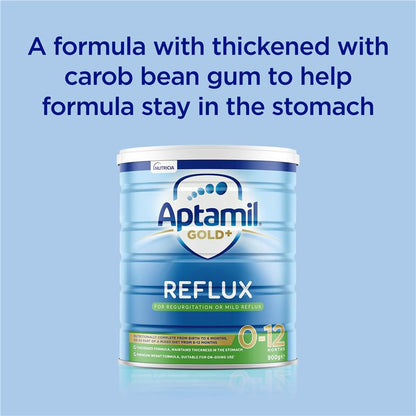 Aptamil Gold+ Reflux Baby Infant Formula 900g