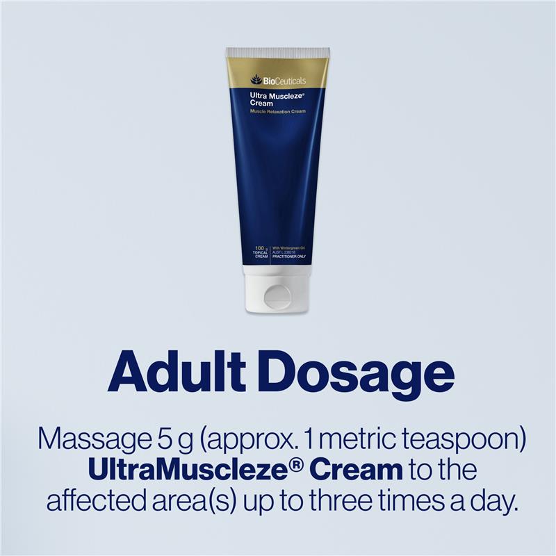 BioCeuticals Ultra Muscleze® Cream 100g