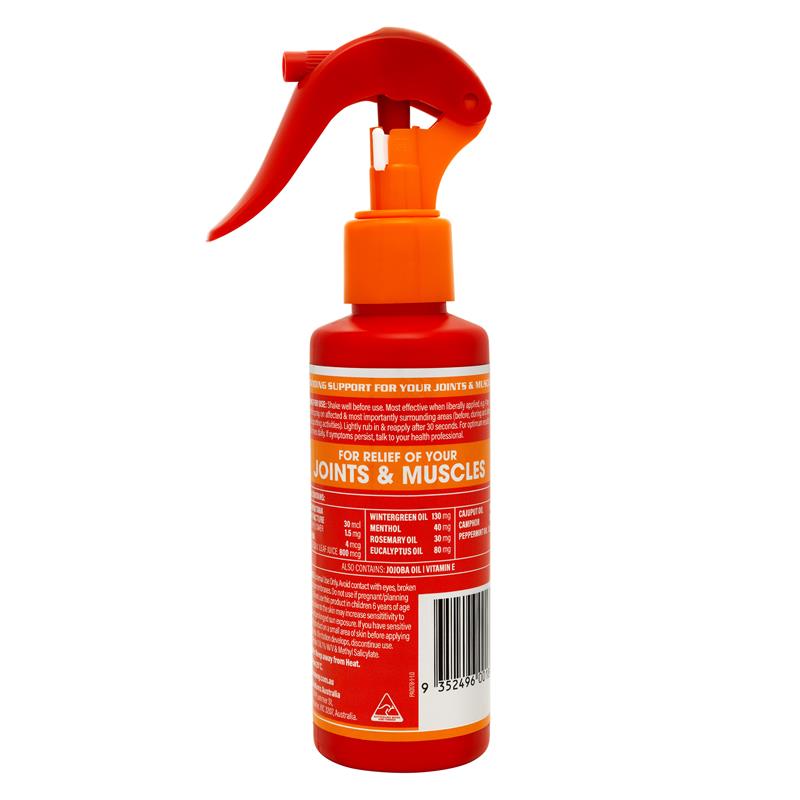 Pain Away Forte+ Heat Joint & Muscle Pain Relief Spray 100ml - Fast-Acting Relief