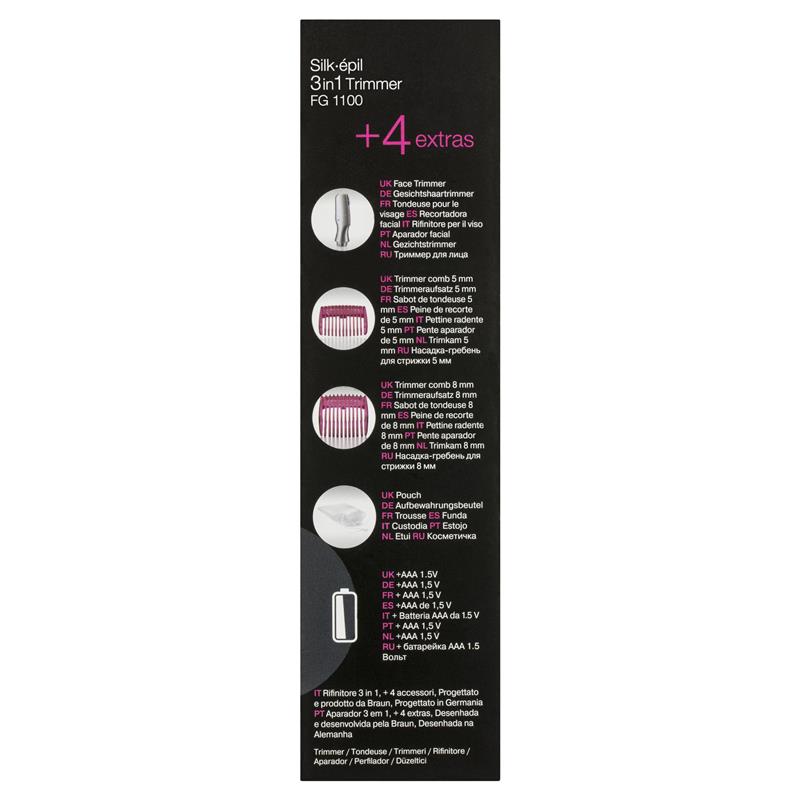 Braun Silk Finish FG1100 Precision Trimmer