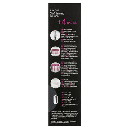 Braun Silk Finish FG1100 Precision Trimmer