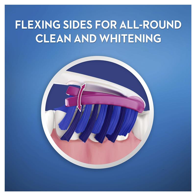 Oral-B 3D White Pro-Flex Whitening Luxe Manual Toothbrush - 1 Pack